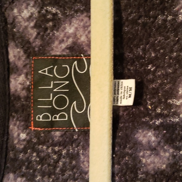 cute medium Billabong fluffy jacket - Picture 4 of 6